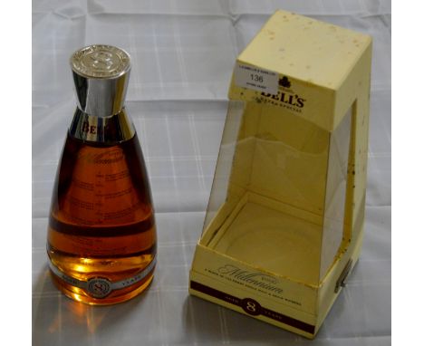 BELL'S MILLENNIUM WHISKY DECANTER WITH ORIGINAL BOX     