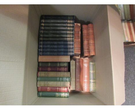 A box of natural history colour plate books including Lloyd's Natural History, 3 assorted volumes by Lydekker, Bowdler Sharpe