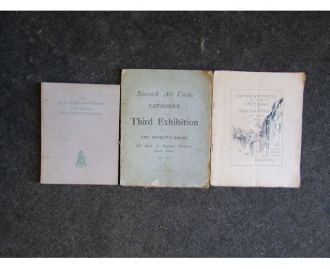 Three volumes 'The Old Night-Watchman, The  Ghost of Spixworth Hall' and Norwich Art Circle catalogue First and Third Exhibit