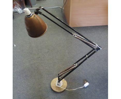A double hinge Anglepoise style lamp (some repair a/f) 