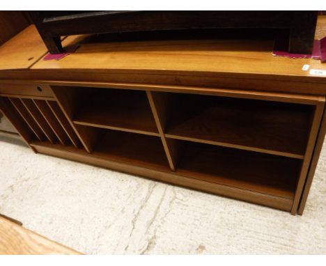 A collection of furniture comprising mid 20th Century Danish teak sideboard, together with a MOD desk stamped "Lebetkin Produ