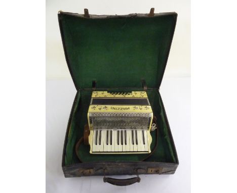 Mazzini accordion in fitted case
