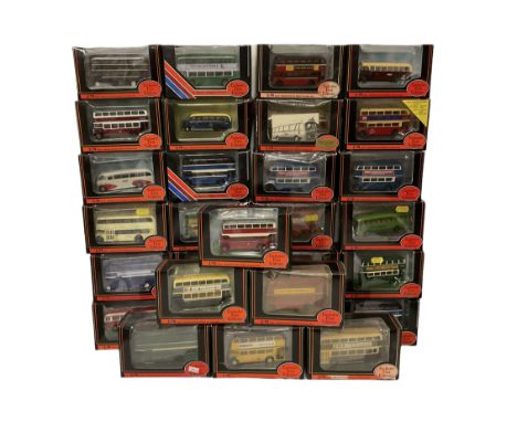 Thirty Exclusive First Editions 1:76 scale diecast buses and coaches, boxed (30)