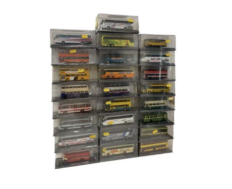 Twenty-five The Original Omnibus Company Limited Edition1:76 scale buses and coaches, boxed (25)