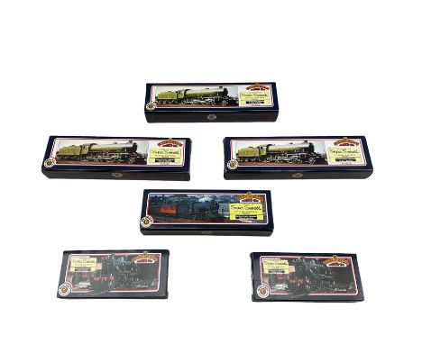 Six Bachmann Super Smooth '00' gauge locomotives, 31-702 Thompson B1 Class 61354, 31-852 Gresley J39 Class 64967, 31-703 Wild