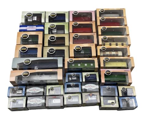 Thirty-eight Oxford Omnibus 1:76 scale diecast buses (38)