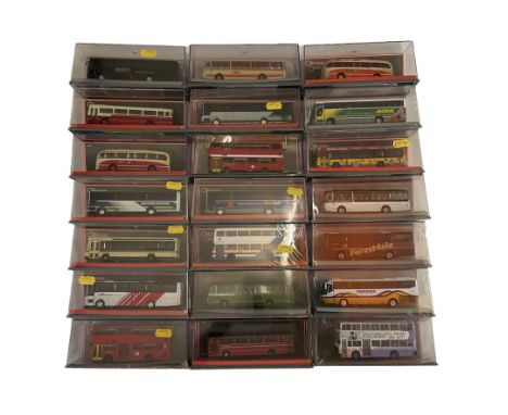 Twenty-one Corgi The Original Omnibus Company Limited Edition 1:76 scale buses and coaches, boxed (21)