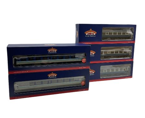 Bachmann '00' gauge: 39-000H MK2A TSO Coach Twin Pack, 39-000M MK2A TSO &amp; BSK Coach Pack, 39-050F MK1 SO Coach, 39-360A B