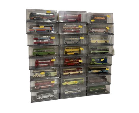 Twenty-four The Original Omnibus Company Limited Edition1:76 scale buses and coaches, boxed (24)