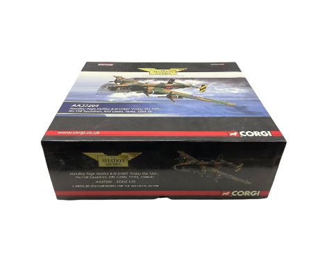 Corgi The Aviation Archive 1:72 scale limited edition diecast model Handley Page Halifax B.III LV607 'Friday the 13th', no. A