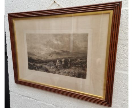 Doulas Adams, 'War', signed in pencil, monochrome print, pl.48.5 x 71cm. 