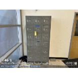 (2) Bank Cube Lockers