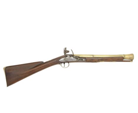 A Brass-Barrelled Flintlock BlunderbussBy Ketland &amp; Co., London, Late 18th CenturyWith two-stage barrel turned and belled