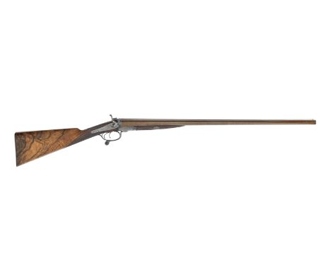 A 12-bore hammer gun by Boss &amp; Co., no. 1862Possibly converted from pin-fire, Jones patent rotary-underlever, rebounding 