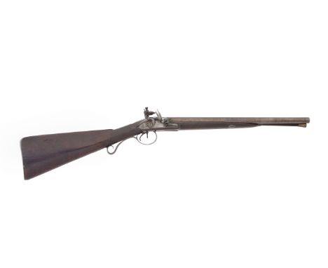 A Rare 18-Bore Flintlock D.B. Covert GunBy John Manton, London, No. 1237 For 1790With rebrowned twist sighted barrels signed 