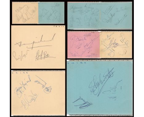 Cricket. Vintage Autograph Book Showing Signatures of County Cricket Stars From Late 1960's and 70's. Includes Signatures Wor