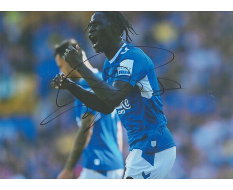 Football Amadou Onana signed Everton 12x8 colour photo. Amadou Ba Zeund Georges Mvom Onana (born 16 August 2001) is a Belgian