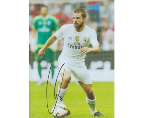 Football Asier Illarramendi signed Real Madrid 12x8 colour photo. Asier Illarramendi Illarra Andonegi (born 8 March 1990) is 