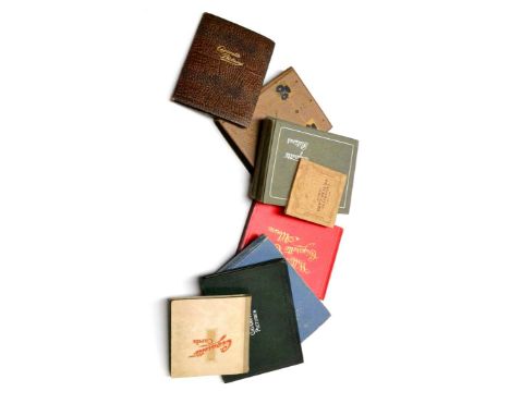 Seven Cigarette Card Albums containing various loose sets including Westminster Indian Empire, Millhoof Real Photographs, Wil