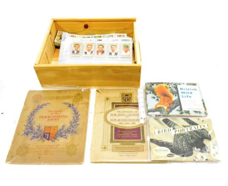 Cigarette Cards A Collection Of 14 Assorted Sets including Uniforms of the Territorial Army (Players), Aircraft of the RAF (P