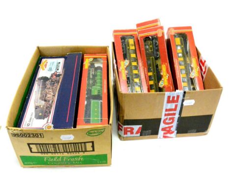 Hornby Railways OO-Gauge Locomotives R295 Dick Turpin BR 60080 (E box G-E) R062 Evening Star BR 92220, Mallard BR 60022 and R