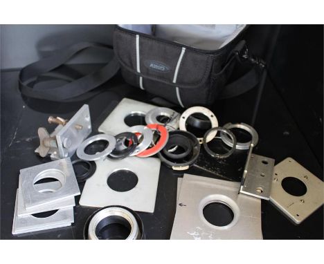 Camera parts , aluminium brackets and lens plates