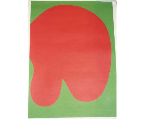 A Jean Arp limited edition lithograph, Summer, 56/100, signed