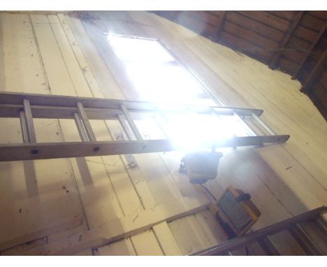 ALLOY DOUBLE EXTENSION LADDER