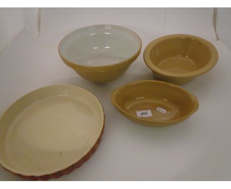 3 MASONS CASH COOKING/MIXING BOWLS PLUS 1 OTHER