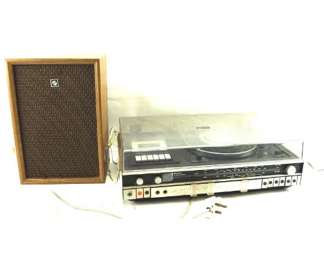A Sanyo Solid State stereo and speaker. Model G-2511KL