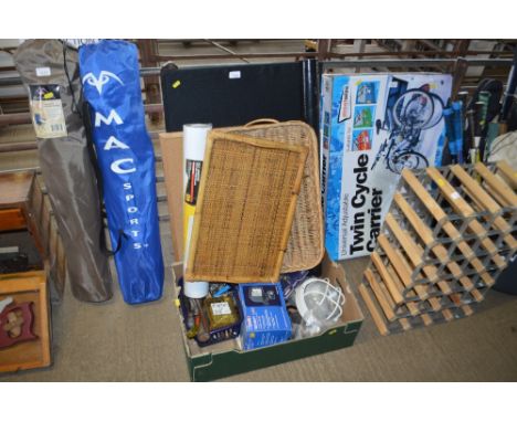 A box of various tools and sundry items