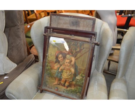 Four framed prints