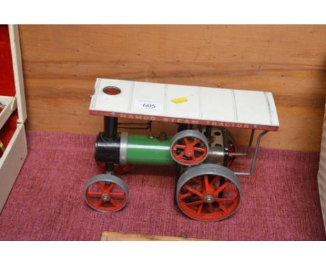 A Mamod steam engine