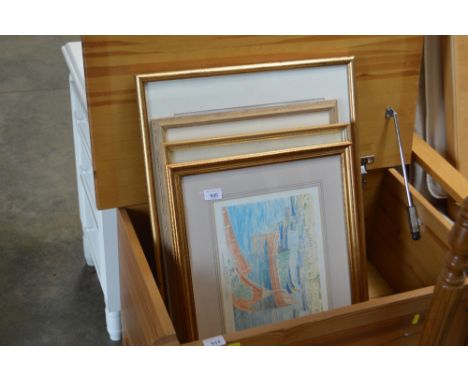 A quantity of pictures and prints