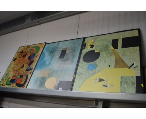 Three modernist prints