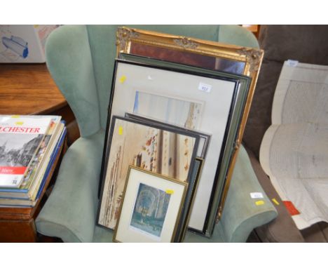 A quantity of pictures and prints 