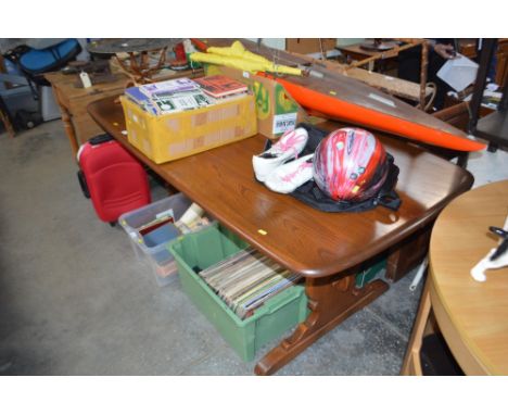 An Ercol dining table 