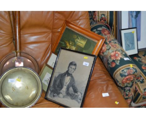 A small quantity of pictures and prints