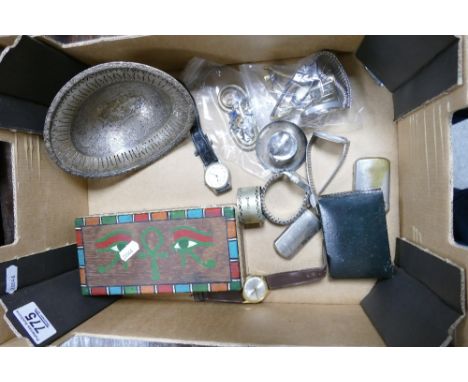 Collection of assorted jewelery &amp; old watches: Assortment of interesting vintage watches &amp; costume jewellery pieces, 