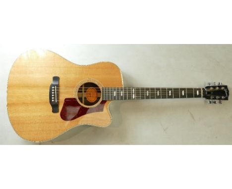 Gibson HP735 R Electro Acoustic Guitar: complete with Capo, Straps, Accessories and original fitted hard case