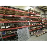 (3) Sections of Pallet Racking, 12' Uprights, 48"D x 12' Beams (NO CONTENTS)