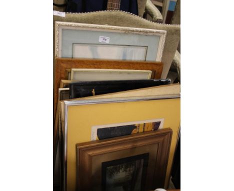 A large quantity of pictures and prints 
