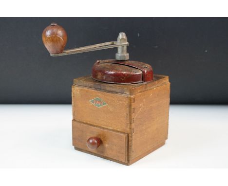 French vintage coffee grinder