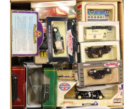 A quantity of mixed diecast model vehicles.