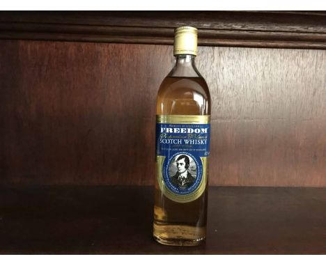 FREEDOM SUPERIOR BLEND
Blended Scotch Whisky. 
70cl, 40% volume.  CONDITION REPORT: Good. 