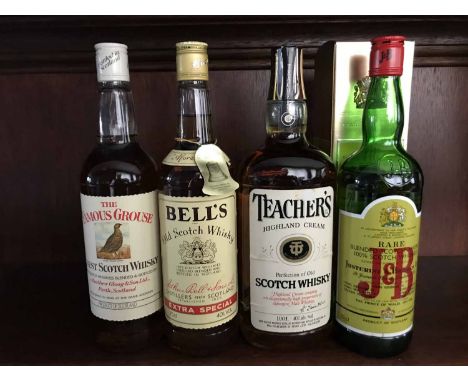 TEACHER'S HIGHLAND CREAM - ONE LITRE
Blended Scotch Whisky
1 litre, 40% volume.
BELL'S EXTRA SPECIAL
Blended Scotch Whisky
75