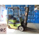 Clark mod. CGC25, 3,000lb. LPG Forklift