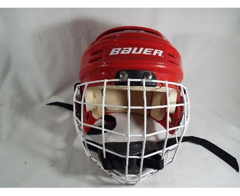 A Bauer FM3000 L, Canada ice hockey helmet