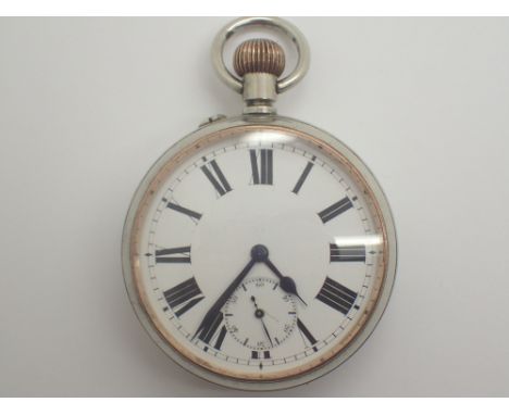 Vintage Goliath pocket watch  CONDITION REPORT: This item was working at the time of lotting up 