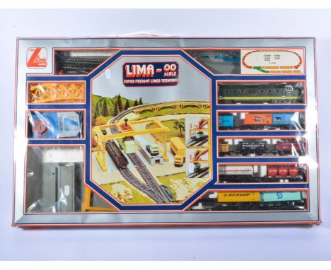 Lima Railways OO gauge Freight set, boxed.